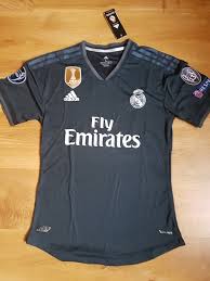 Koszulka piłkarska real twój własny napis. Koszulka Real Madryt 18 19 Meczowa Czarna L 24h 7729653426 Oficjalne Archiwum Allegro