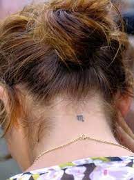35 Simple Scorpio Tattoo Ideas Celebrity Tattoos Scorpio Tattoo Neck Tattoo