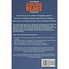 Displaying 162 questions associated with treatment. Buy The Ultimate Chicago Bears Trivia Book A Collection Of Amazing Trivia Quizzes And Fun Facts For Die Hard Bears Fans Paperback November 4 2020 Online In Hong Kong 1953563961