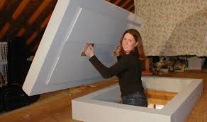 Typically attic stairs are made of aluminum, steel, and wood and each material has its pros and cons. Insulating Attic Stairs Fine Homebuilding