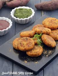 Sweet Potato Tikki Recipe Shakarkand Tikki How To Make Shakarkand Ki Tikki Recipe Sweet Potato Recipe Indian Sweet Potato Recipes Healthy Sweet Potato Recipes