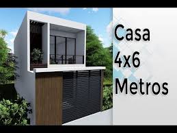 Lantai yang didesain dengan motif kayu melengkapi tangga baja yang dikombinasikan dengan kayu ini. 17 Ideas De 4x6 En 2021 Casas Pequenas Planos De Casas Pequenas Casas