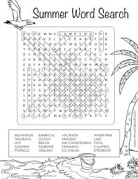 Download these printable word search puzzles for hours of word hunting fun. Summer Word Search For Kids Printable Vacation Activity