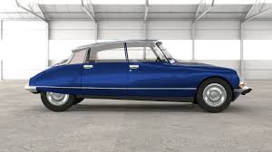 Citroen Ds 23 1974 Old And Restored Version 3d Model Citroen Ds Car Model Citroen