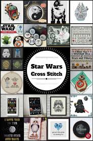14 count, 13.24w x 14.33h cm stitches required: 20 Star Wars Cross Stitch Pattern Roundup