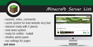 Assuming that you have been following all the guides leading up to this page, you should have a folder with . Minecraft Server List V1 4 Free Download Phpscriptfree