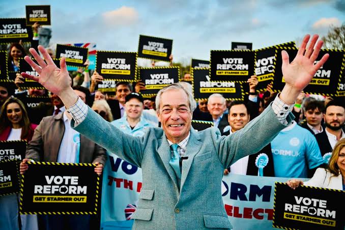 Join Nigel Farage across the country as we celebrate a landslide victory in the local elections. 🥇