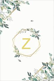 The english alphabet derives from the latin alphabet that is use there are 26 letters in the english alphabet, consisting of 21 consonants and five v. Z Z Zeta Initial Monogram Greek Alphabet Letter Z Zeta Cute Interior Leaves Decoration Lined Notebook Journal 100 Pages 6 X9 Soft Cover Matte 100 Pages 6 X9 Soft Cover Matte Finish Publishing