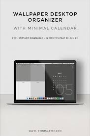 Desktop Wallpaper Organizer With 2020 2021 Calendar Minimalist Desktop Background Digital Download 16 9 Ratio And 16 10 Ratio In 2020 Desktop Wallpaper Organizer Desktop Wallpaper Calendar Desktop Organization