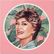 Golden Girls Blanche Devereaux Rue stay golden