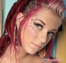 Pin On Star Tattoos On Side Face