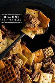 Texas Trash Party Mix Recipe Bake Love Give Recipe Party Mix Recipe Chex Mix Recipes Snack Mix Recipes