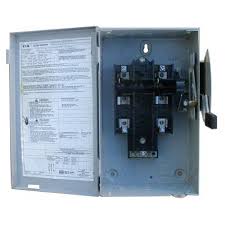 Bs 7671 uk wiring regulations. Eaton Dg221ngb 3 Wire 2 Pole Fusible B Series General Duty Safety Switch 240 Volt Ac 30 Amp Nema 1