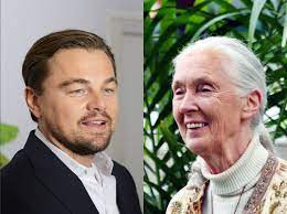 Tu es mon héroïne » : Leonardo DiCaprio rend hommage à la primatologue Jane  Goodall