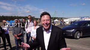 You may also want to tell him about your ideas or your. Germany Elon Musk Makes First Visit To Berlin Gigafactory Youtube