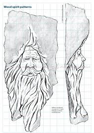 Image Result For Wood Spirit Stencil Wood Carving Patterns Simple Wood Carving Wood Spirit