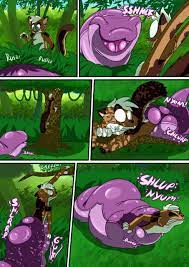 vauschthepuca.bsky.social on X: Cel shaded commission for @FurryGrammar  Grahams jungle trek takes an... No this was totally expected. Those bog  leeches love people who wander off the path. And those that take