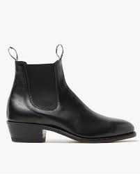 The Iconic Yearling Boot From Rm Williams In Womens Mens Popular Sizes Back In Stock Click To Buy R Boots Black Leather Chelsea Boots Boot Shoes Women