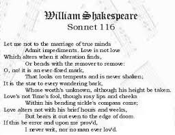 Informal Theme In English Iii Shakespeare Sonnets Sonnet 116 Shakespeare Love