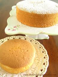 This sponge cake recipe is great with fruits, jams, and any fillings that are a little bit wet and arrange a rack in center of oven; Light And Fluffy Chiffon Cake