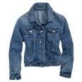 Light Blue Stonewashed Cropped Denim Jacket Levi s