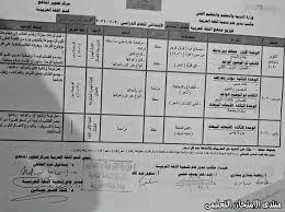 توزيع منهج اللغة العربية للصف السادس الابتدائي الترم الأول 2021 Sheet Music Exam Calendar Pdf