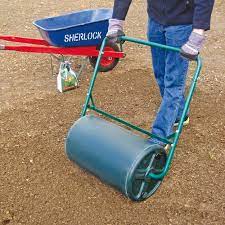 Fiskars 9862 coring lawn aerator. Selecta 60l Water Filled Garden Roller Bunnings Australia