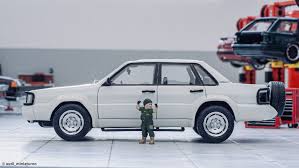 Time your moves perfectly to grab the gold and open the hidden treasure chest. 1986 Treser Audi 90 Hunter B2 Typ 85 Weiss Neo Scale Models 1 43 Drive2