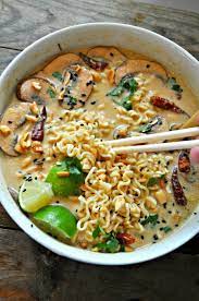 Vegan Spicy Thai Peanut Ramen Rabbit And Wolves Recipe Vegan Dinners Soup Recipes Vegetarian Vegan Recipes