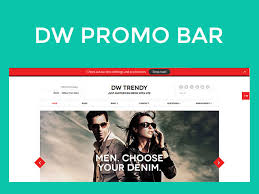 Wpfront notification bar is a free wordpress plugin that allows you to display a notification bar either on top or bottom of your websites. Dw Promobar Simple Wordpress Top Bar Plugin