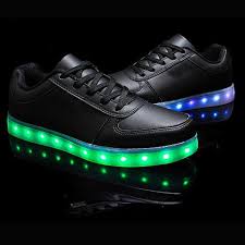 New 7 Colors Luminous Led Light Shoes Men Fashion Usb Rechargeable Lig Sompaiyo