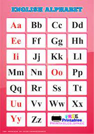 Free letter 'a' alphabet printable activities: Free Printable Alphabet Poster Free Printables