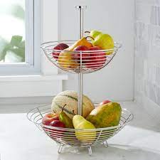 Pricing, promotions and availability may vary by location and at target.com. Carter Stainless 2 Tier Fruit Basket Reviews Crate And Barrel