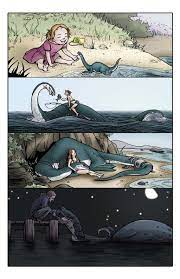 Ink black and white drawing. Girl Sea Monster Print By Natalie Nourigat In 2021 Cute Art Cute Drawings Cute Comics