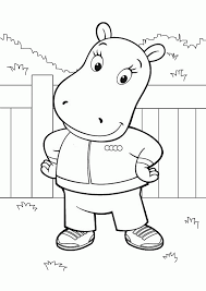 Being immensely popular among young kids, the five characters have been appropriately used as a theme for coloring pages nowadays. Backyardigans Coloring Pages Free Coloring Home
