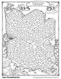 Treasure Hunt Maze 01 Bw 350 Mazes For Kids Printable Mazes Mazes For Kids Printable
