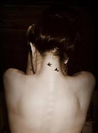 Small Bird Neck Tattoos For Guys Pin By Tiffany Reuter On Tattoo Ideas Neck Tattoos Women Small Neck Tattoos Back Of Neck Tattoo