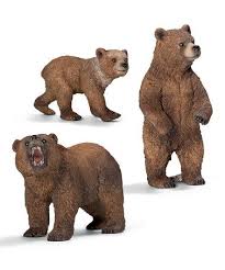 Grizzly Bear Figurine Set Zulily Bear Figurine Bear Grizzly Bear