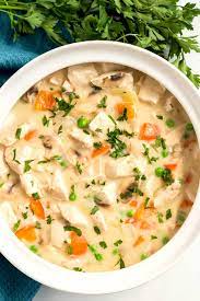 Chicken ala king may sound fancy, but don't worry, it's easy enough that my teenage boys can whip it up! Easy Chicken A La King Lemon Blossoms