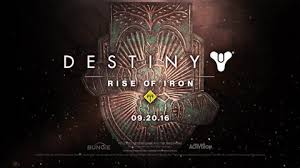 The rise of iron expansion for destiny dropped on tuesday, and the expansion's endgame raid the ghost shell from the vanguard is a good item to start with, because there are no legendary engrams the week of rise of iron's release, heroic strikes are modified with arc burn, so the trick for now is to. Rise Of Iron Destiny Wiki Fandom
