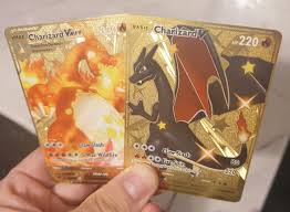 Full art cards are, as the name implies, cards in which the art takes up the entire space of the card. Gold Charizard Vmax Metal Dynamax Pokemon Card Rainbow Rare Gmax Gigantamax Custom Made Darkness Ablaze Shiny Luxury Gx Ex Mega 020 189 Uk Pokemon Cards Cool Pokemon Cards Charizard
