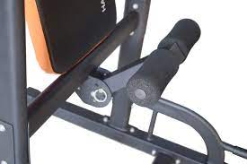 HAGOO 400LBS Power Tower Pull Up Station Dumbbell Bench 6 Adjustable