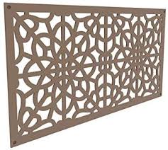 Yardsmart 73004785 Decorative Screen Panel 2x4 Fretwork White Amazon Com In 2020 Decorative Screen Panels Decorative Screens Lattice