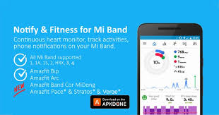 New Apk Notify Fitness For Mi Band 8 18 10 Unlocked Updated Modded Apkdone Health Tracking Device Band App Health Tracker