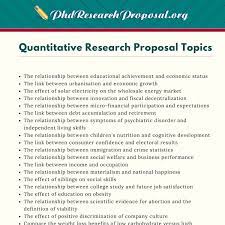 Examples of supplemental checks that can strengthen the research may include. What Is Quantitative Research Title Know It Info