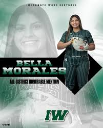 Congratulations to Freshman Bella Morales for making the TAPPS All District  Honorable Mention team! ☘️🥎
