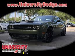 New 2020 Dodge Challenger Srt Hellcat Coupe In Davie U0g105571 University Dodge Ram