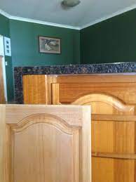 Tasmanian Oak Kitchen Cabinets Before And After Sanding Prep For Lime Wash Oak Kitchen Cabinets Oak Kitchen Kitchen Cabinets Before And After