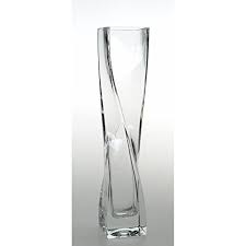 Tall Twisted Glass Vase 30 Cm High Mercy Mascart Http Www Amazon Co Uk Dp B00psw0eho Ref Cm Sw R Pi Dp Rgvkwb0v7pp9y Vase Glass Vase Glass