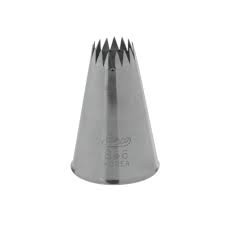 Amazon.com: Ateco # 866 - French Star Pastry Tip 1/2'' Opening Diameter-  Stainless Steel : Industrial & Scientific